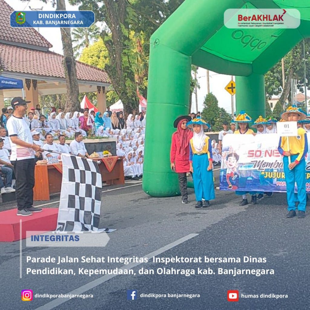 Parade Jalan Sehat Integritas Banjarnegara: Langkah Nyata Membangun Generasi Berintegritas