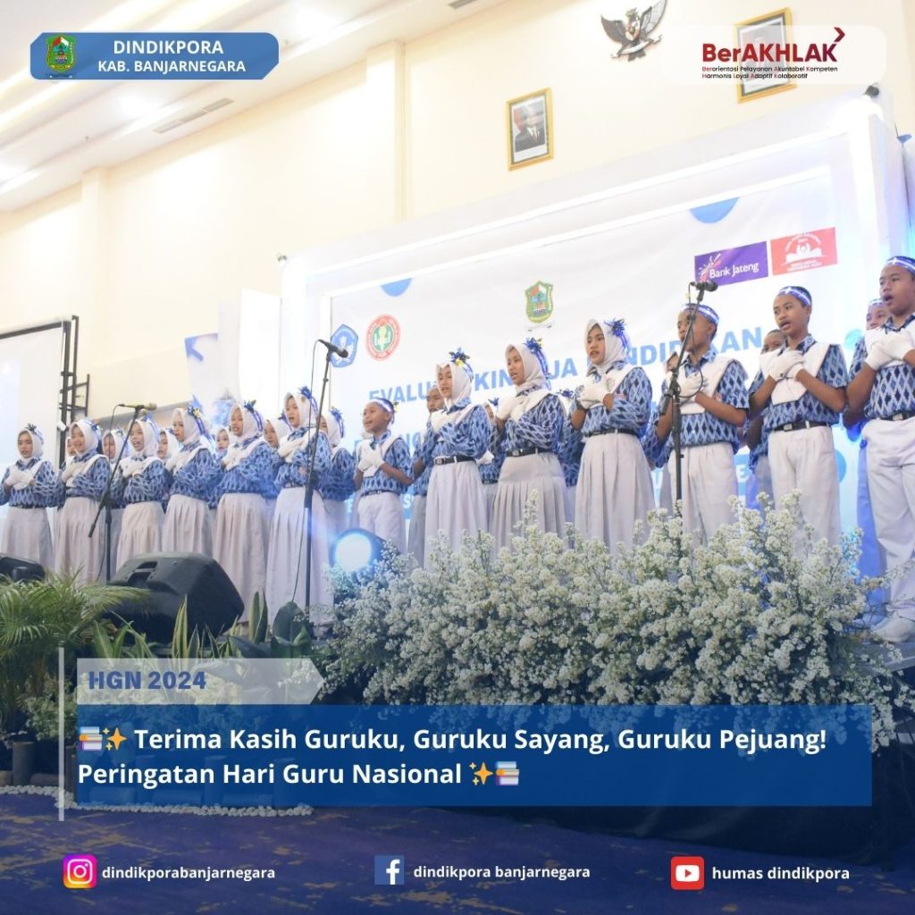"Peringatan Hari Guru 2024 di Banjarnegara: Apresiasi untuk Sang Pahlawan Pendidikan"