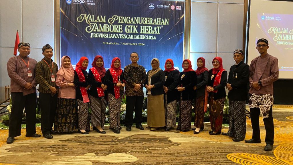 10 Tenaga Kependidikan Banjarnegara Raih Penghargaan di Malam Penganugerahan Jambore GTK Hebat Jawa Tengah 2024