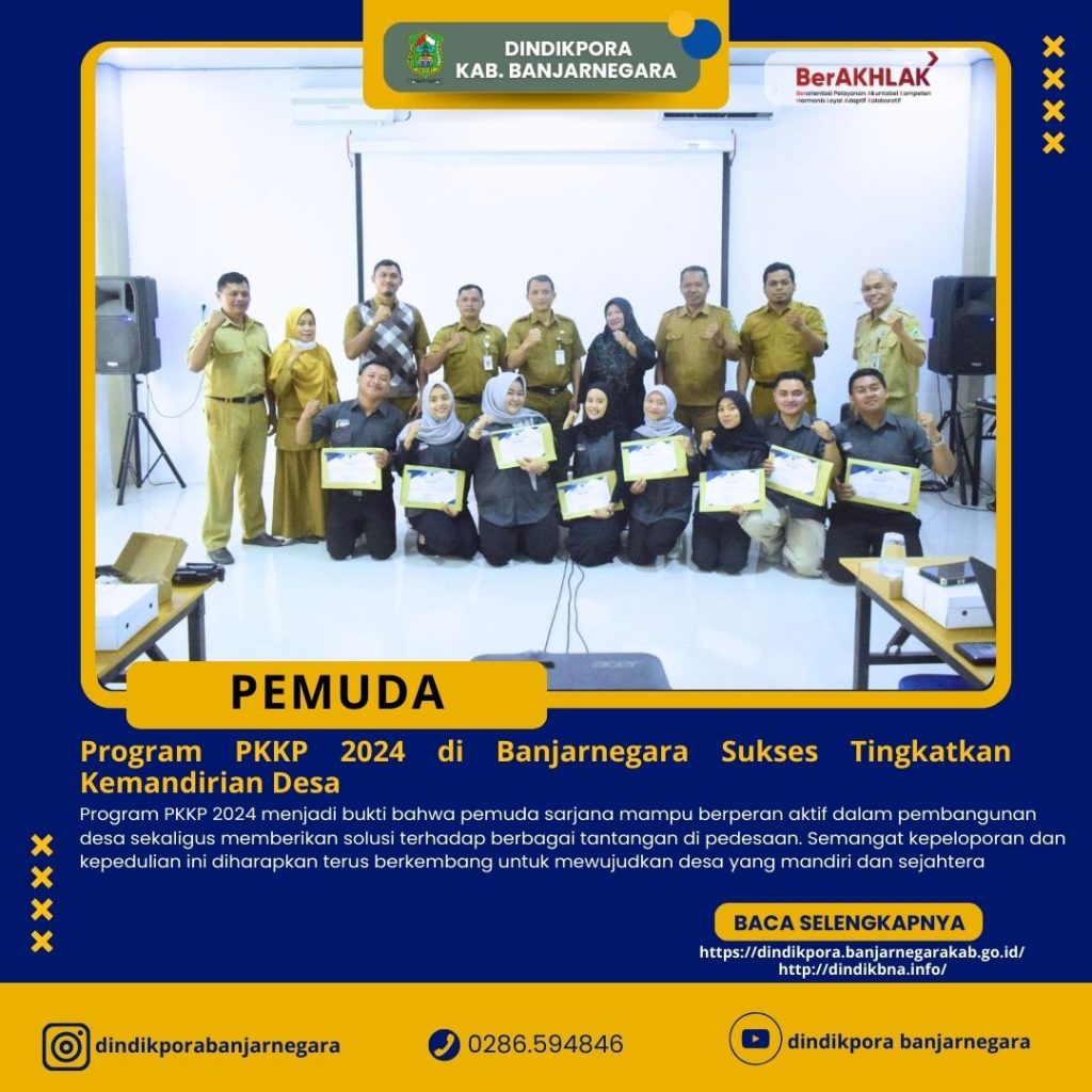 Program PKKP 2024 di Banjarnegara Sukses Tingkatkan Kemandirian Desa
