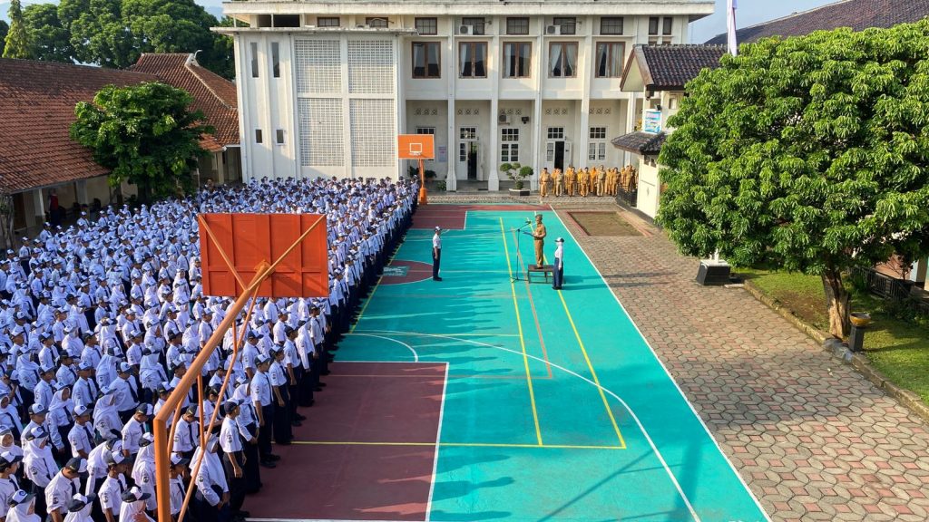 Kepala Dindikpora Banjarnegara Ajak Siswa SMPN 1 Banjarnegara Bijak Menyampaikan Pendapat