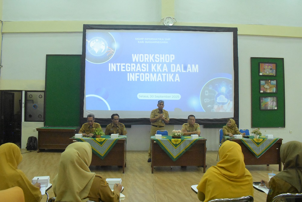 Featured image for Workshop Integrasi KKA dalam Mapel Informatika SMP Digelar di Banjarnegara